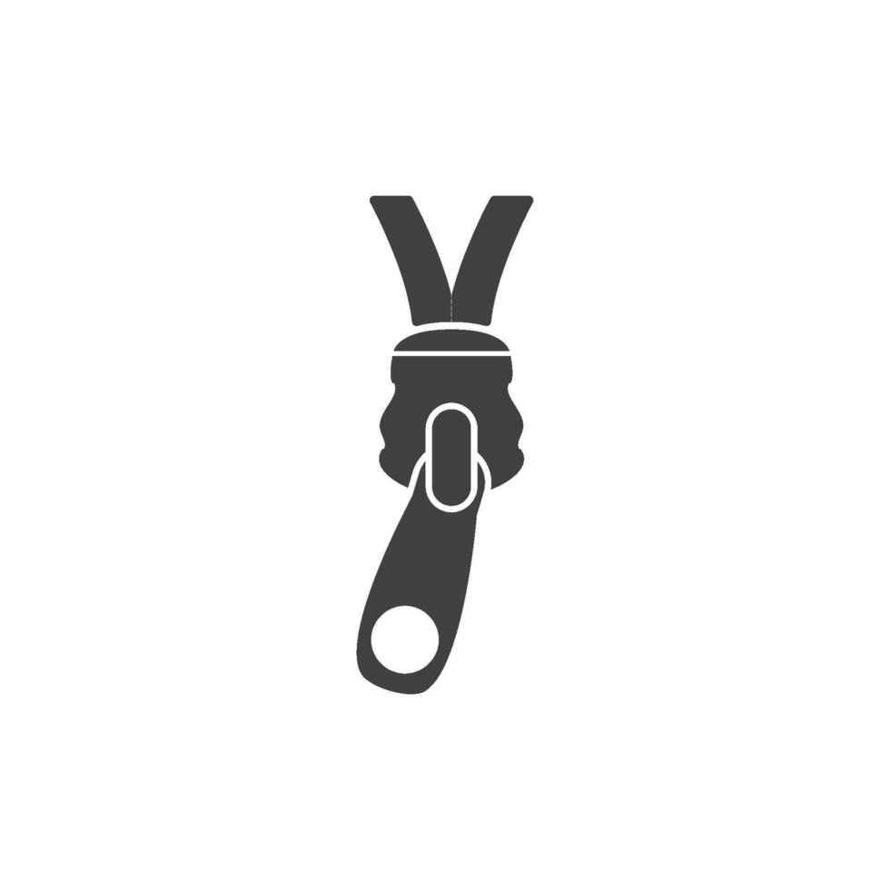 zipper icon vector design template