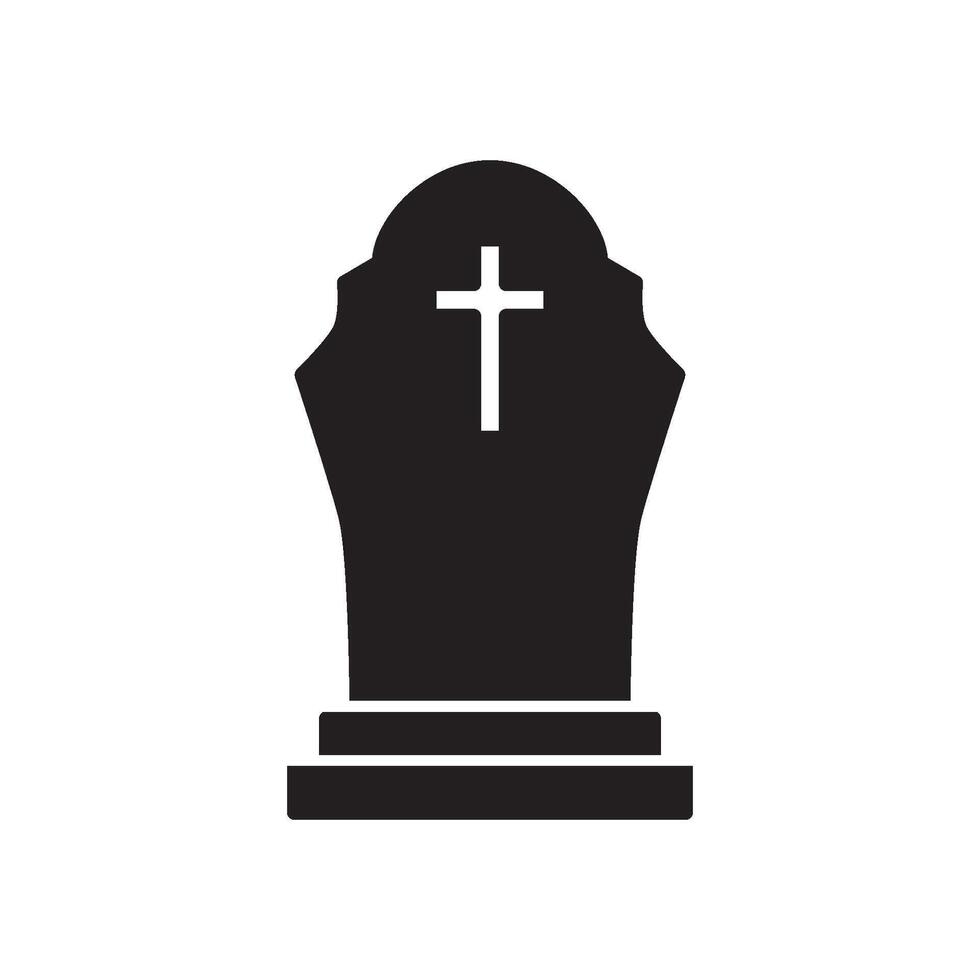 tombstone, gravestone, headstone, stone, tomb vector design template