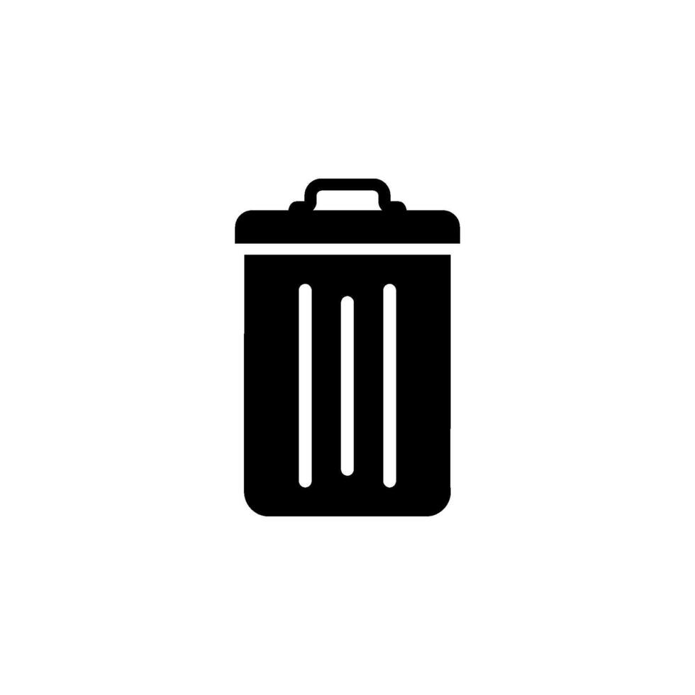 trash icon vector design templates