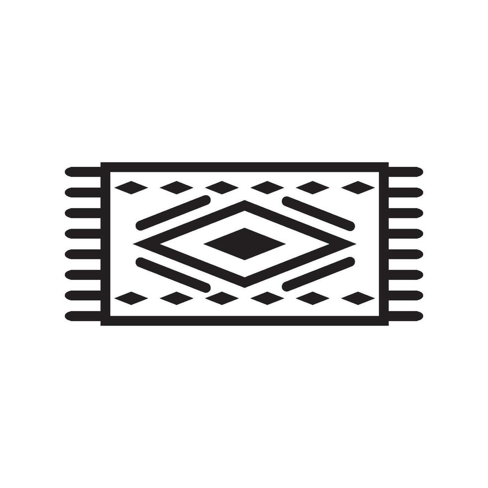 carpet icon vector design template