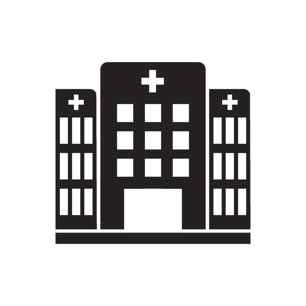 hospital icon vector design template