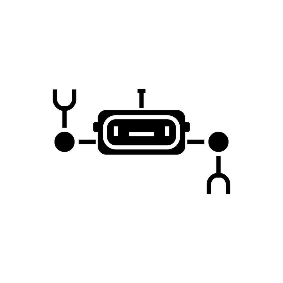 robot icon vector design templates