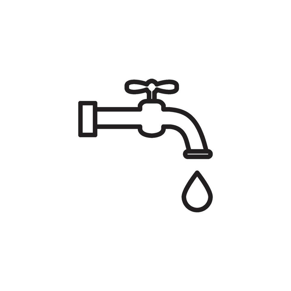 water faucet  icon vector design templates