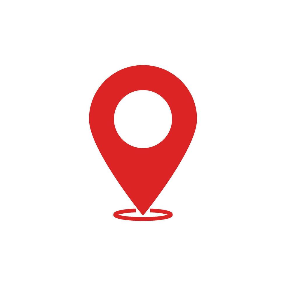 pin location icon design templates vector