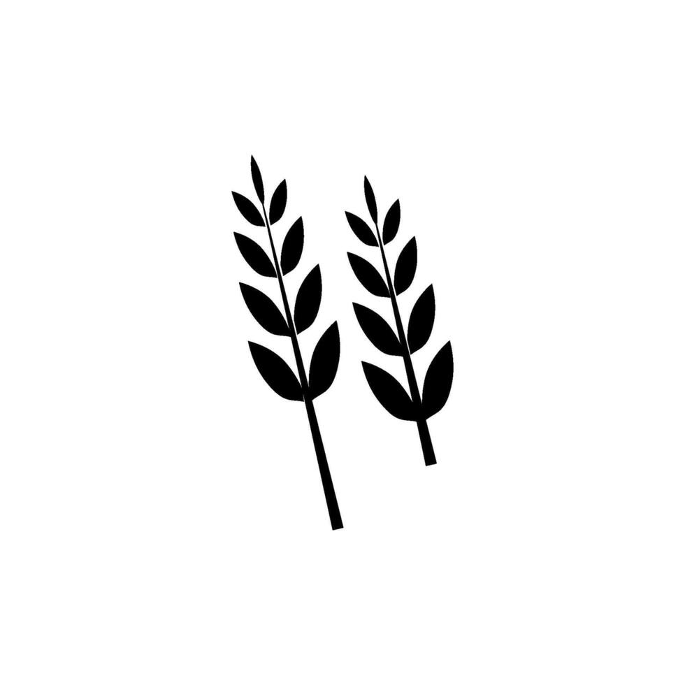 wheat icon vector design templates