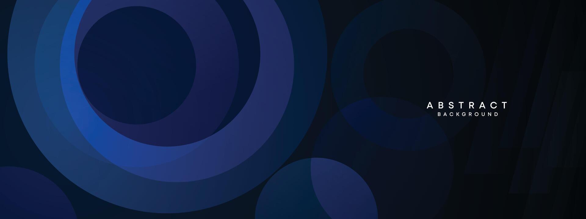 resumen degradado oscuro Armada azul web bandera. oscuro azul ligero negocio bandera diseño antecedentes. diagonal geométrico modelo círculo, y cuadrado forma para póster, cubrir, presentación, volantes, o encabezamiento vector