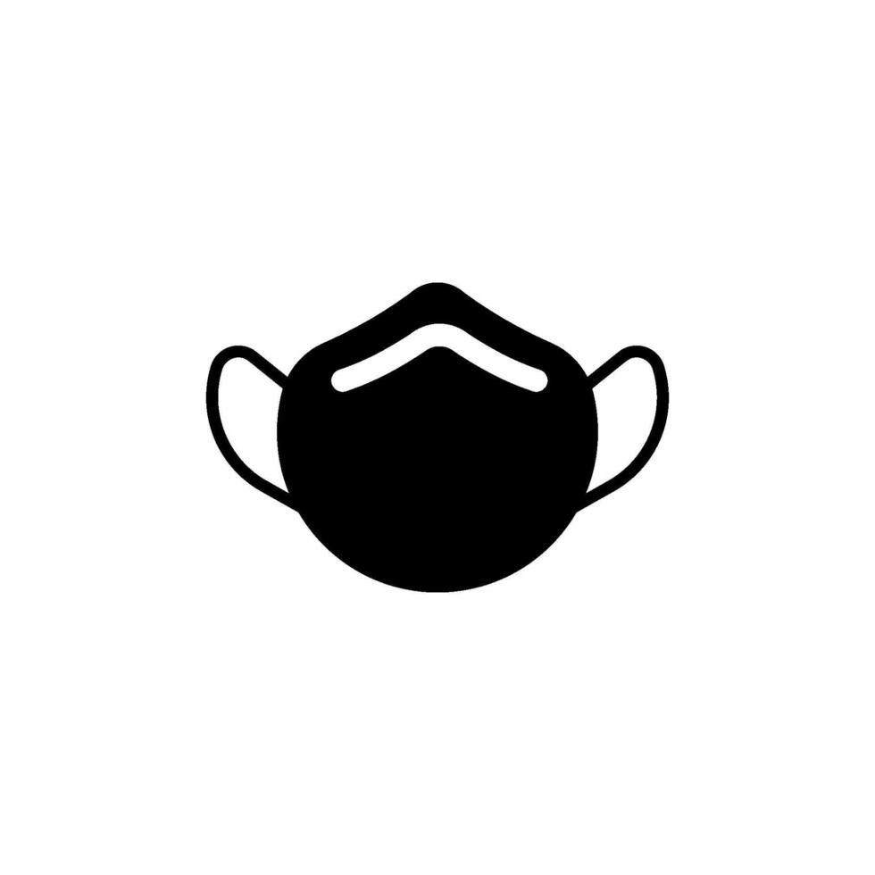 medical mask icon vector design templates simple