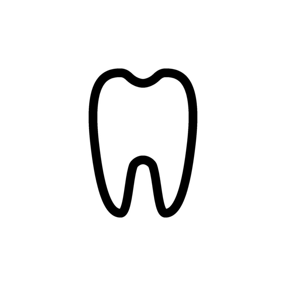 diente icono vector diseño plantillas