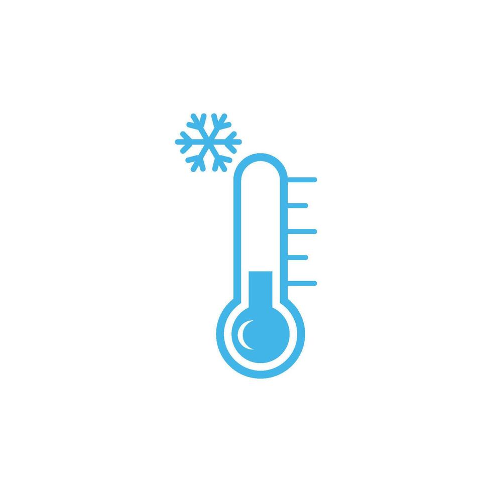 Thermometer Icon Vector Design Template
