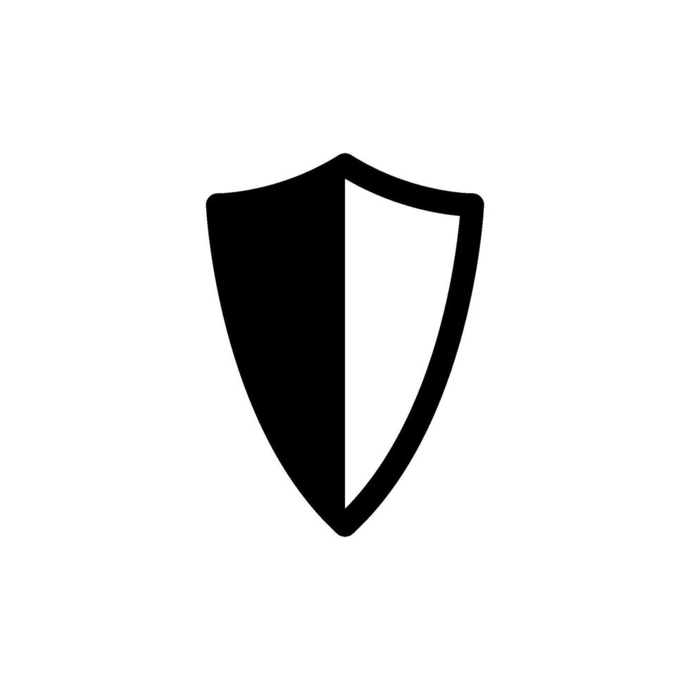 proteccion proteger icono vector diseño modelo