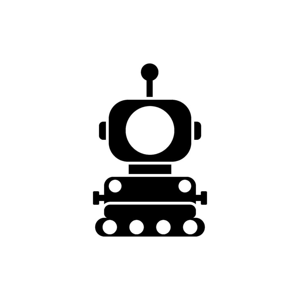 robot icon vector design templates