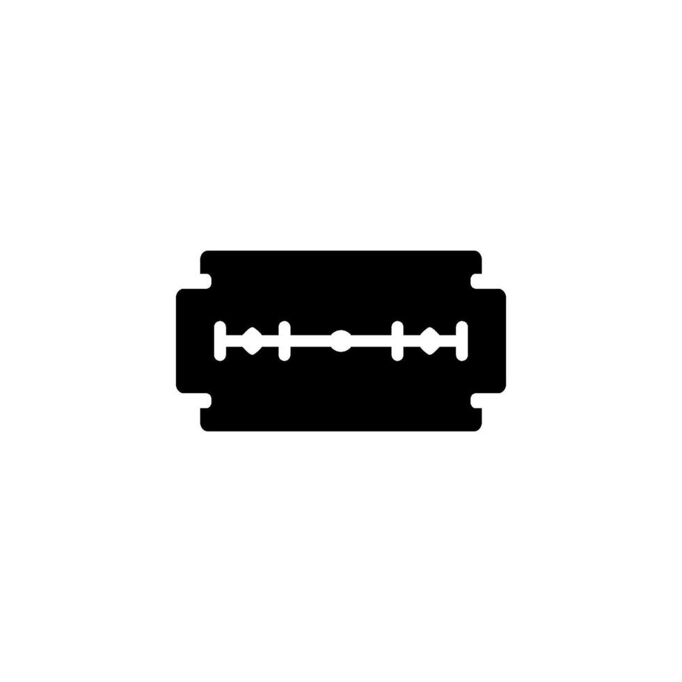 razor blade icon vector design template