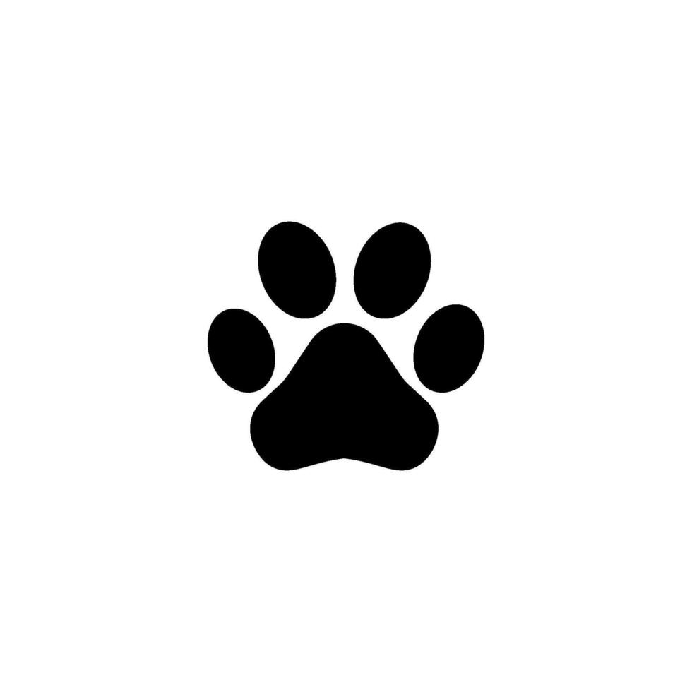 paw icon vector design template