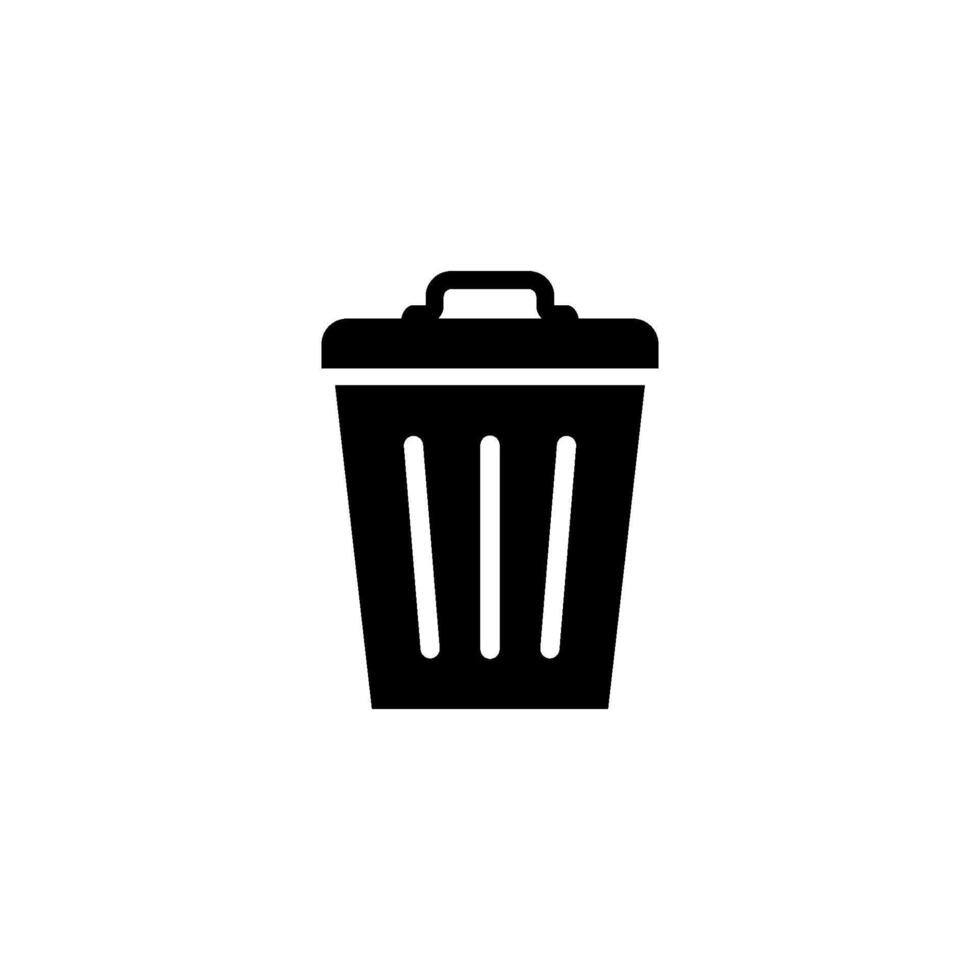 trash icon vector design templates