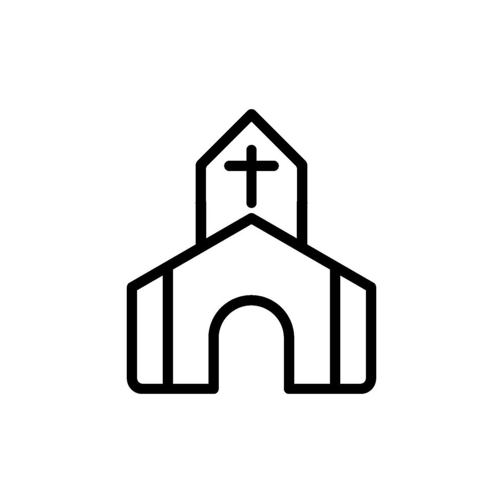 place of worship icon vector design template