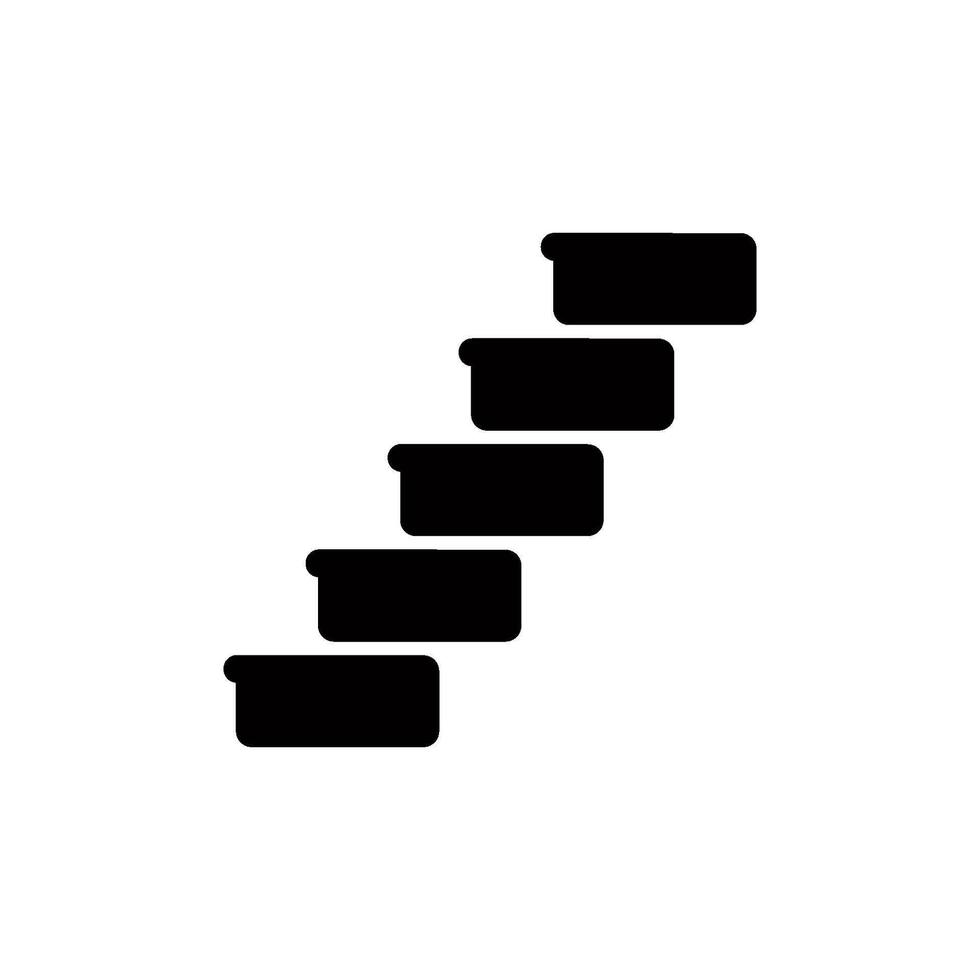 stairs icon vector design template