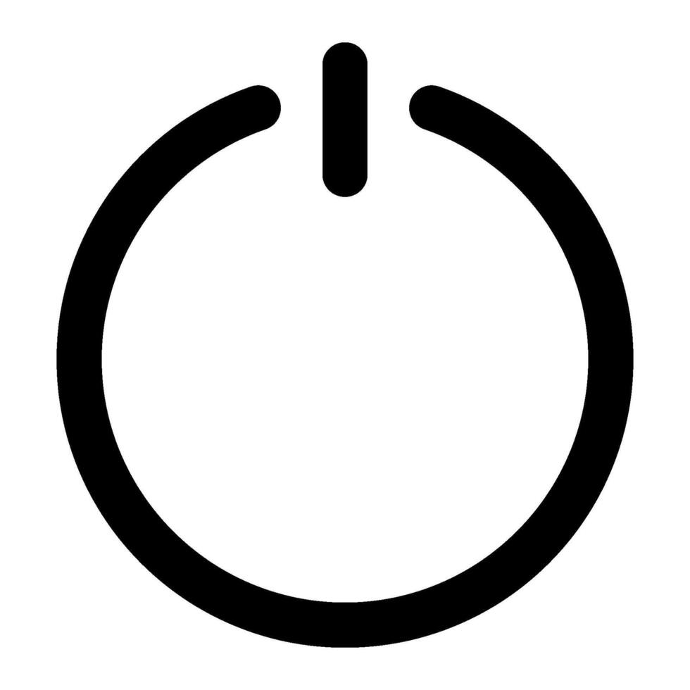 electricidad poder y botón icono vector diseño modelo