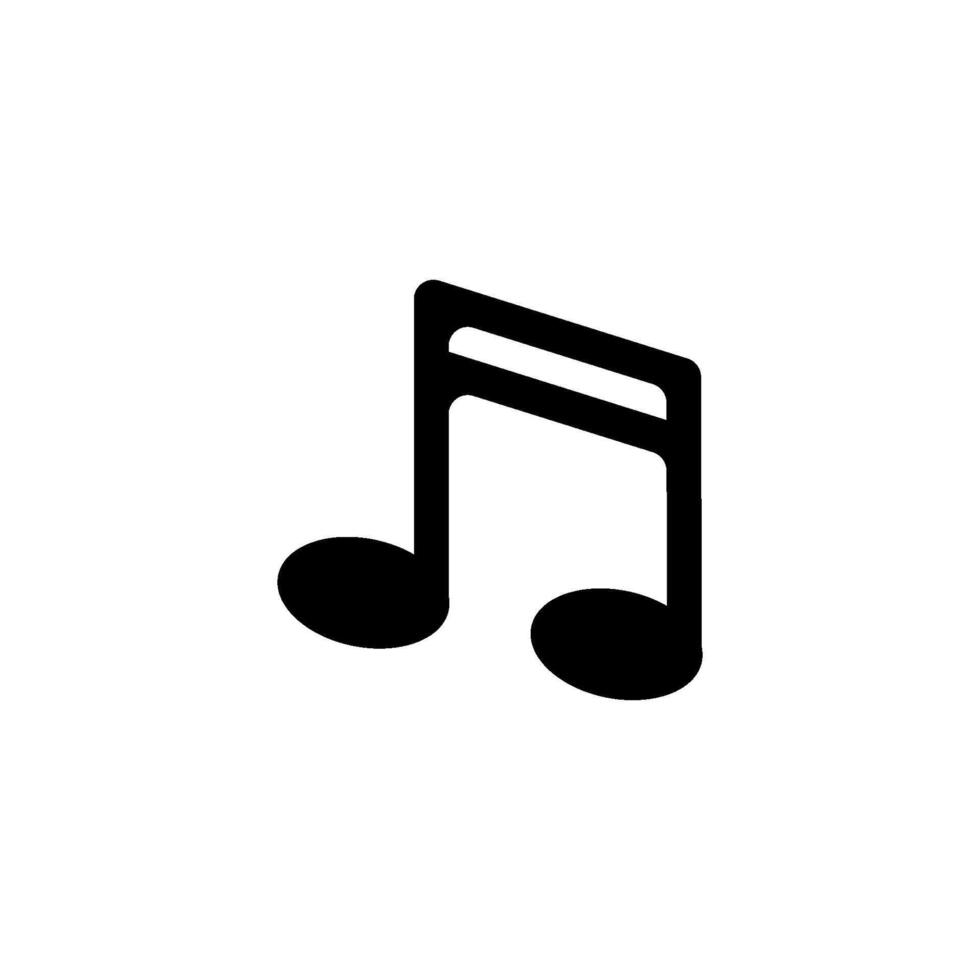 música icono vector diseño plantillas sencillo