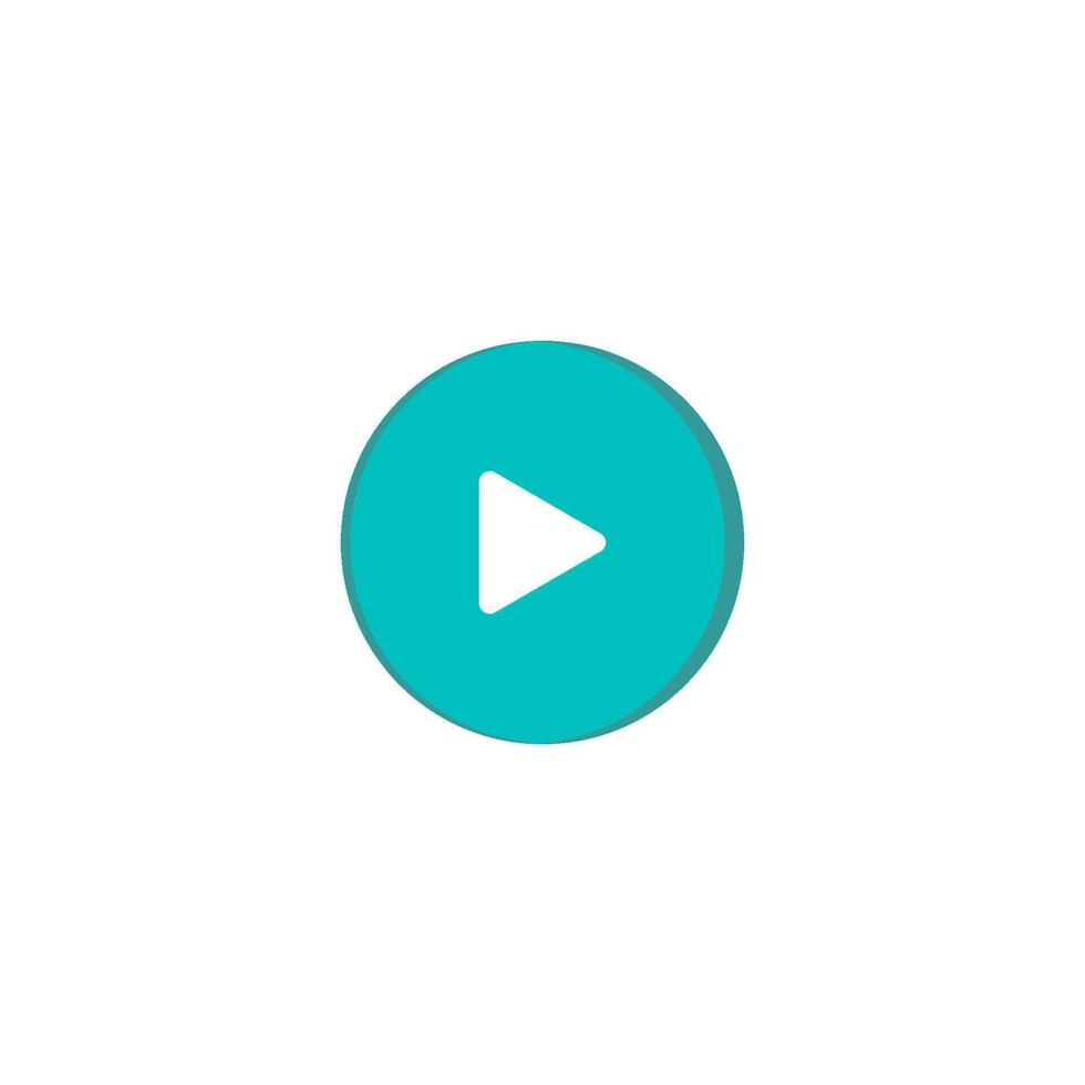 play icon vector design template