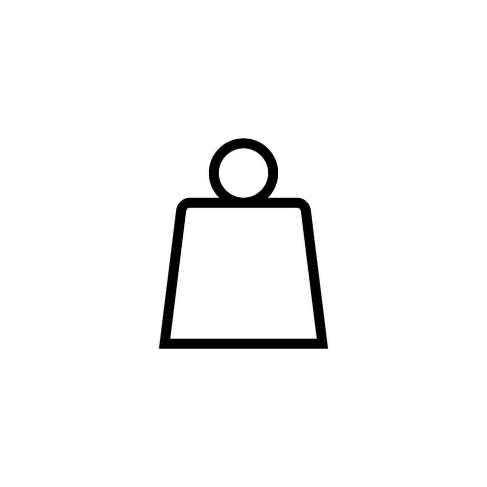weight icon vector design templates