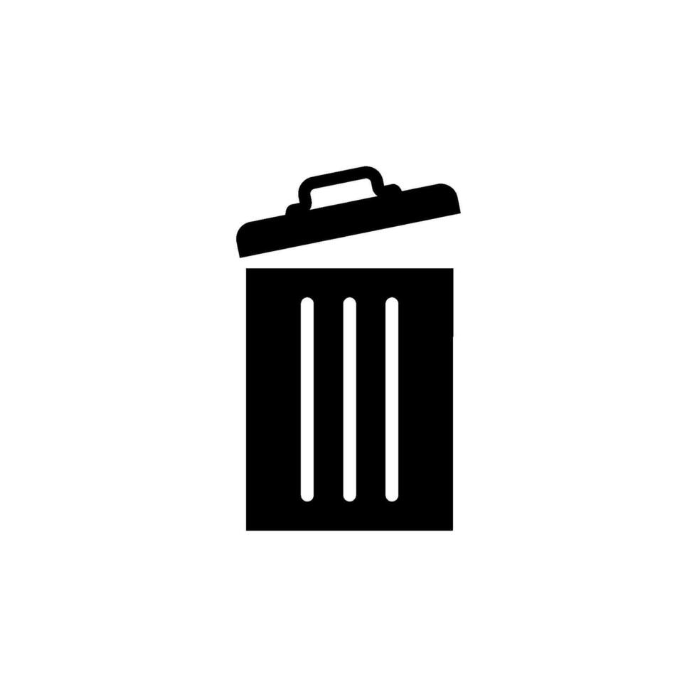 trash icon vector design templates