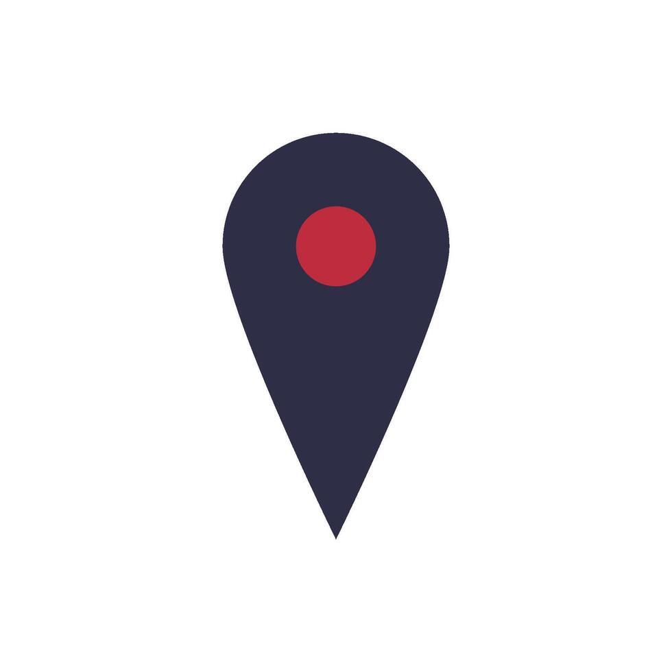 location  map pin icon vector design template