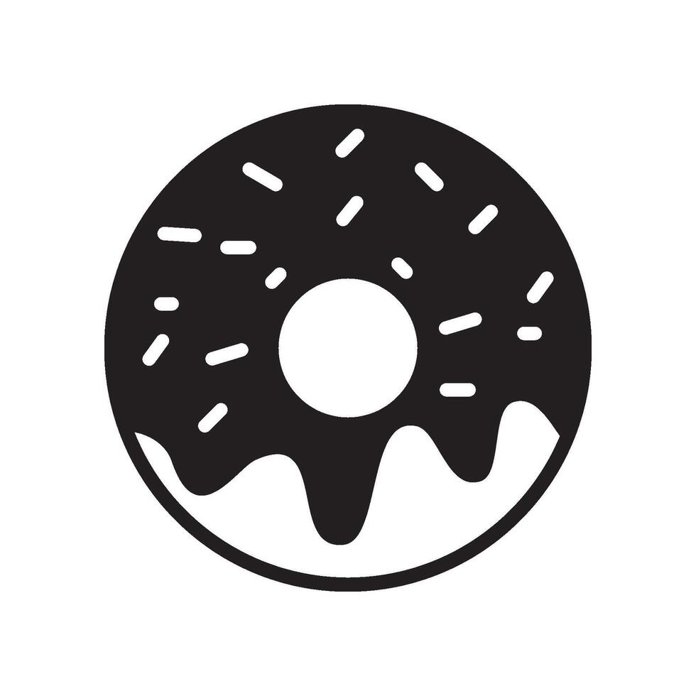 rosquillas icono vector diseño plantillas sencillo