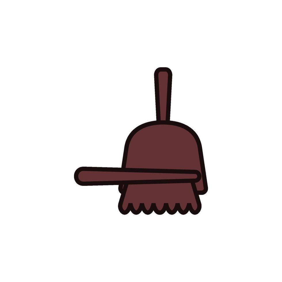 dustpan icon vector design templates