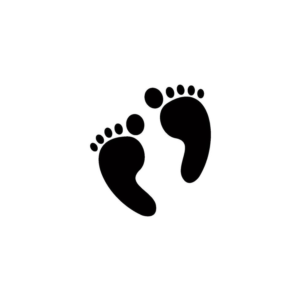 foot icon vector design templates simple