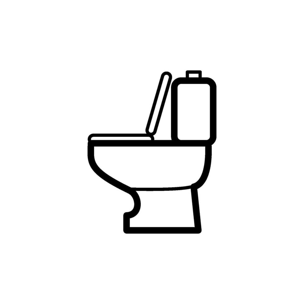 toilet  icon vector design template