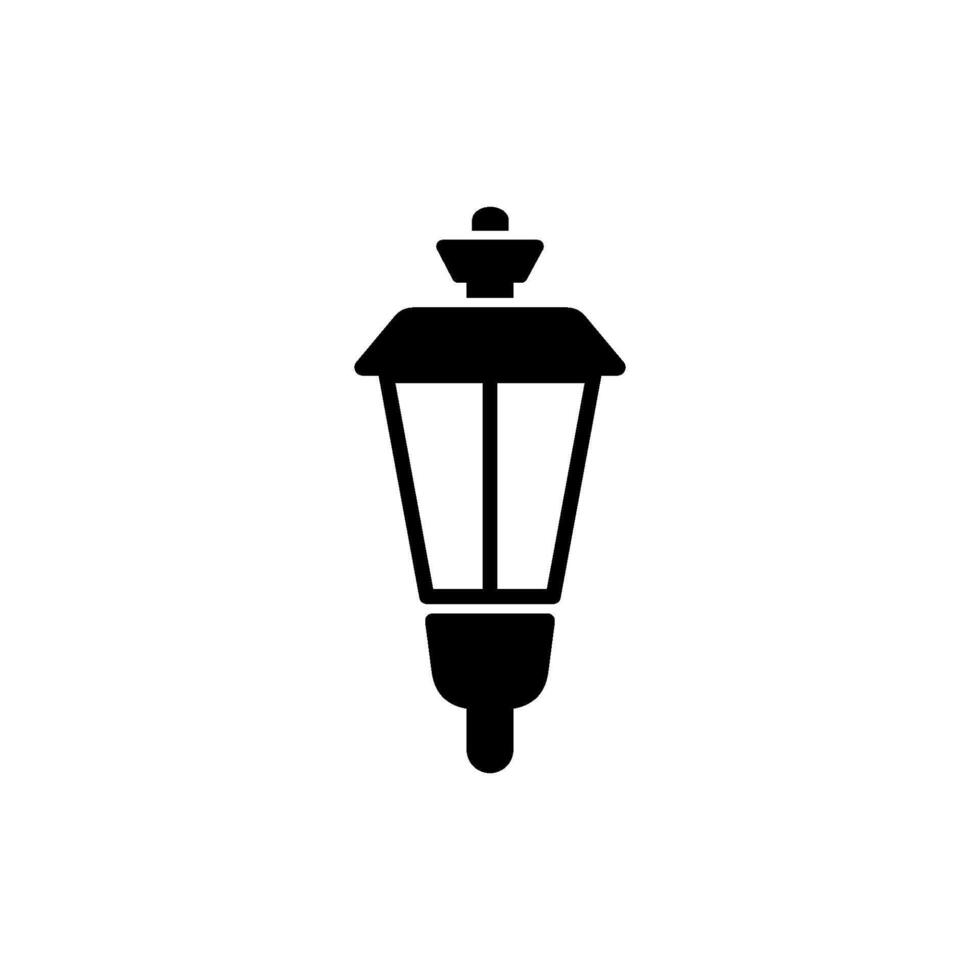 garden lamp icon vector design templates simple