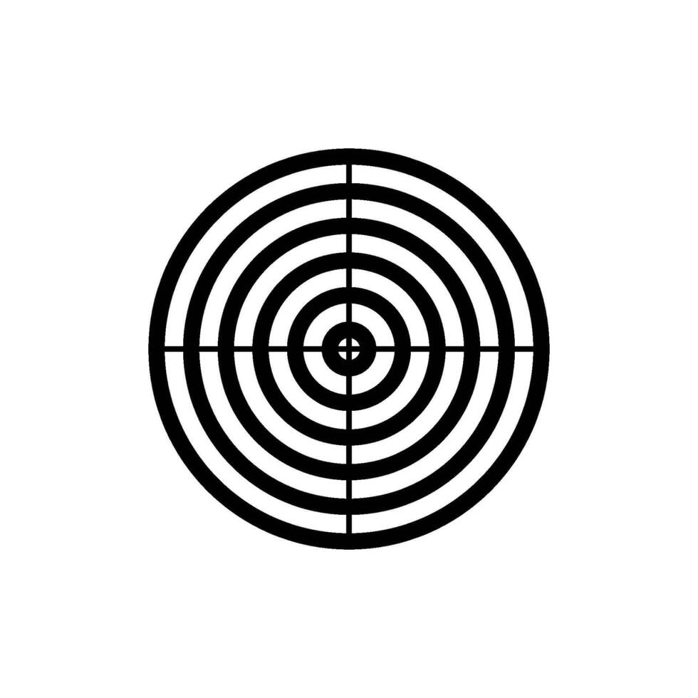 target icon vector design template