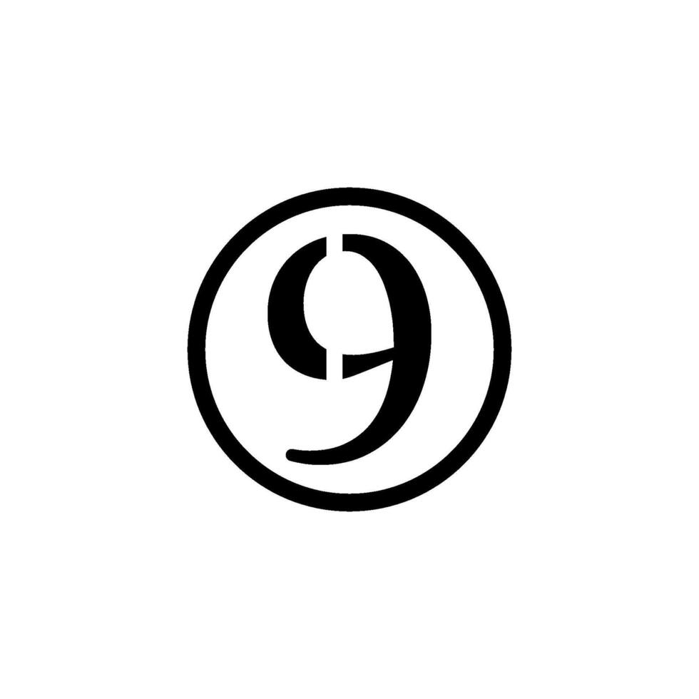 number icon vector design templates