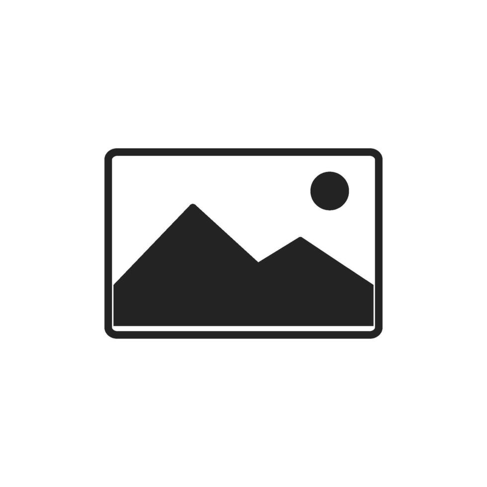 picture  icon vector design template