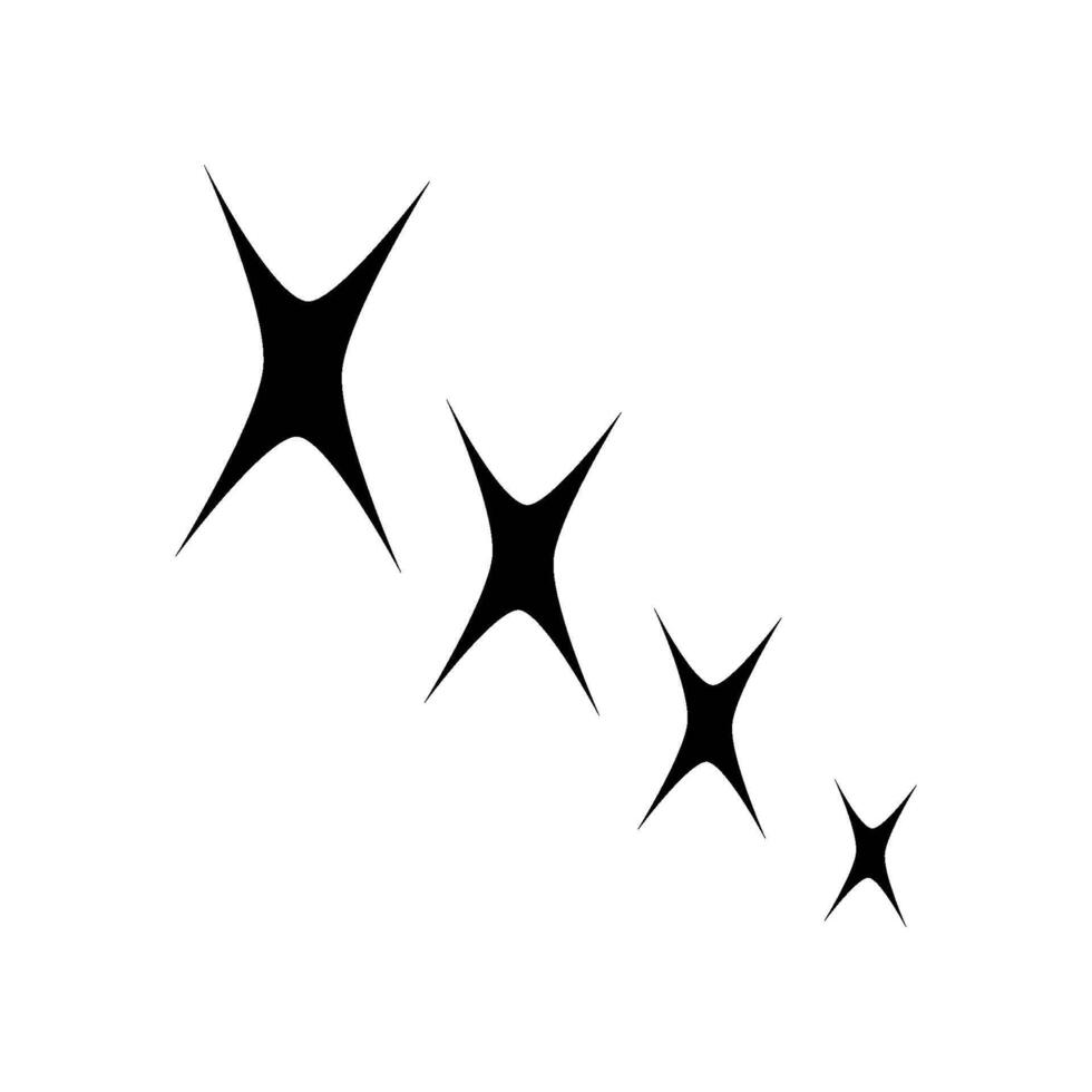 sparkle  icon vector design template