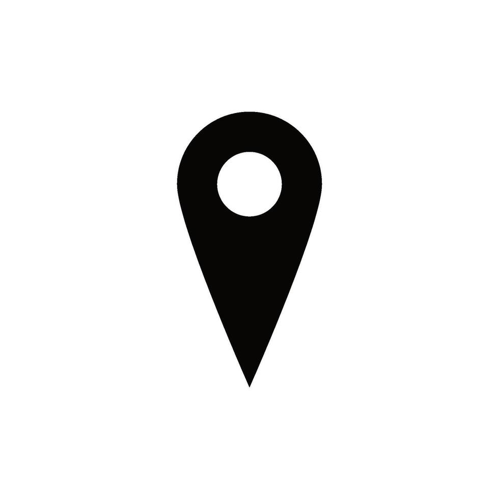 location  map pin icon vector design template