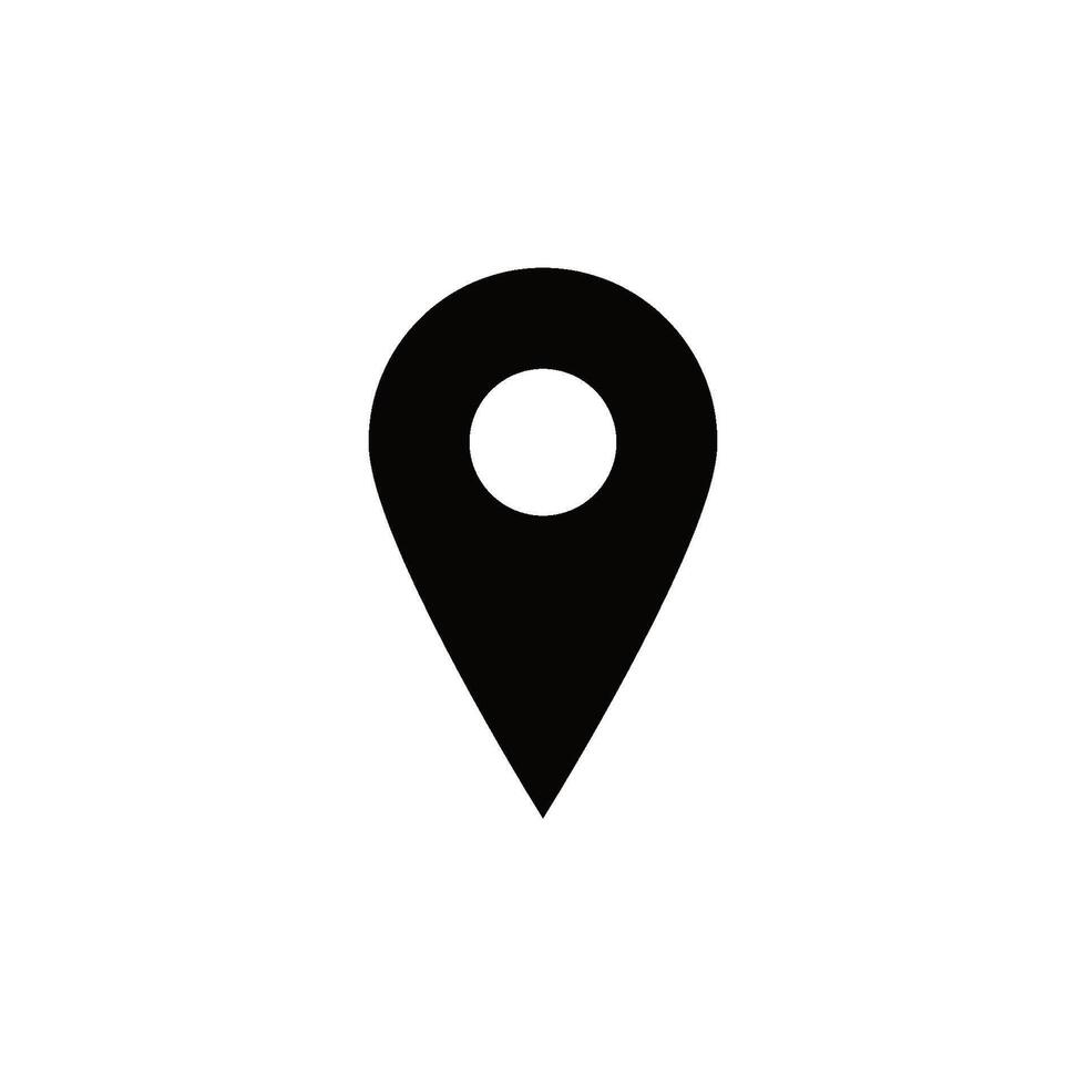 location  map pin icon vector design template