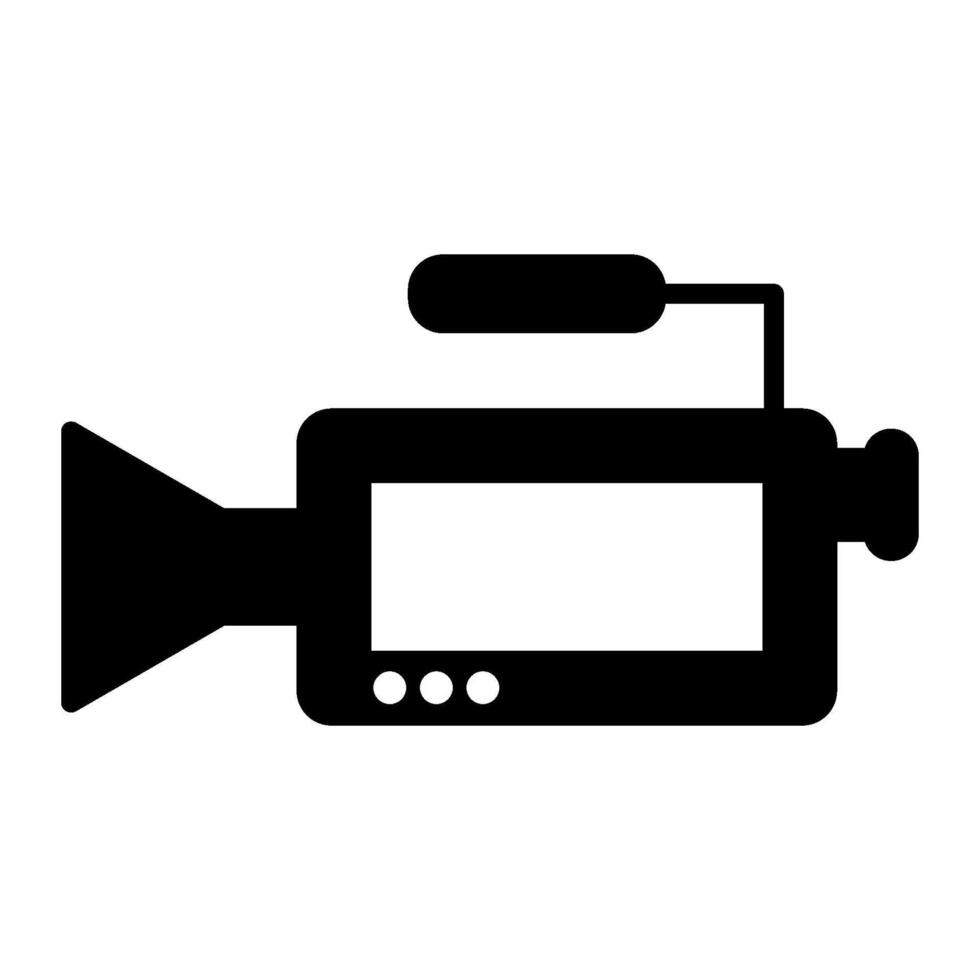 video camera icon vector design template