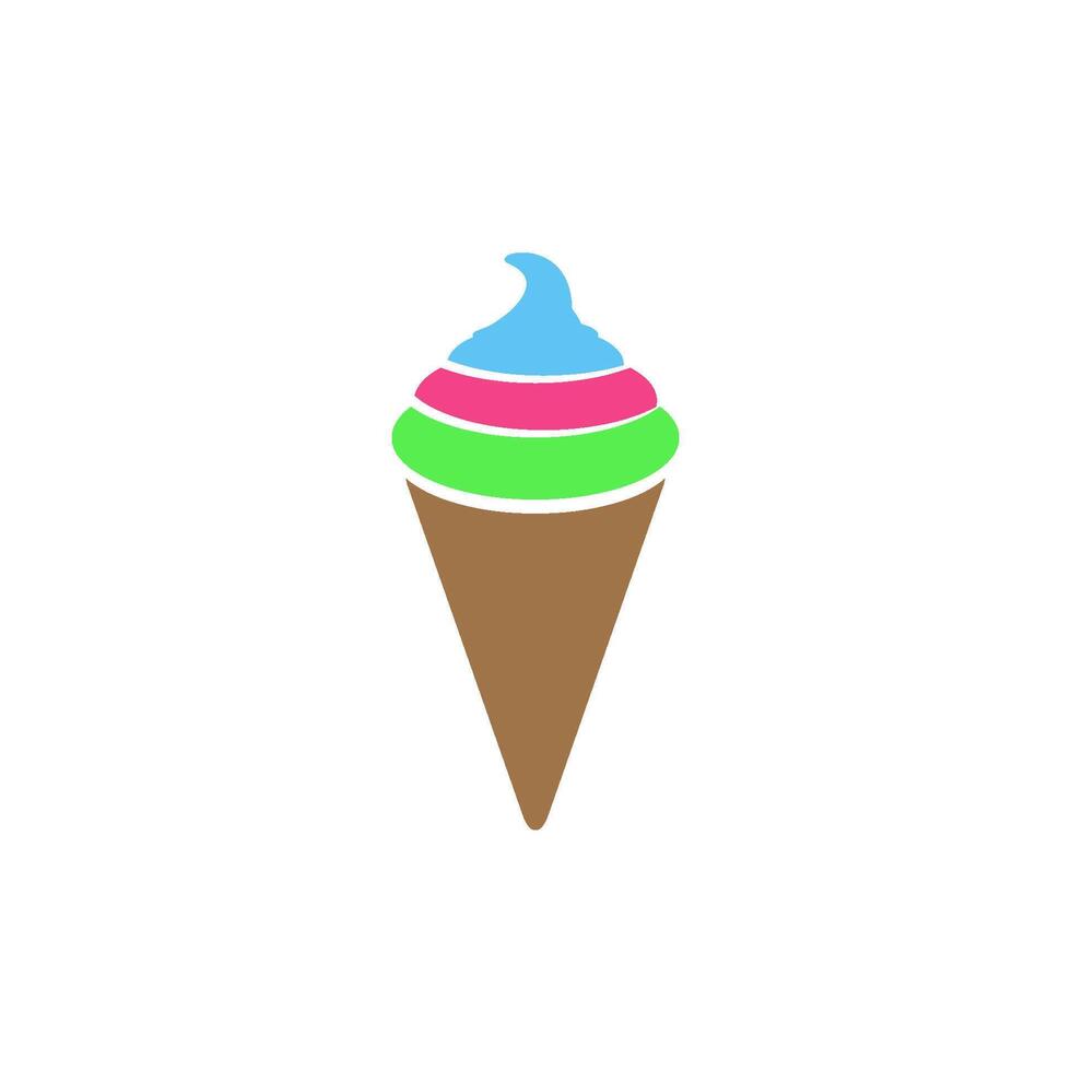 ice cream icon design vector templates