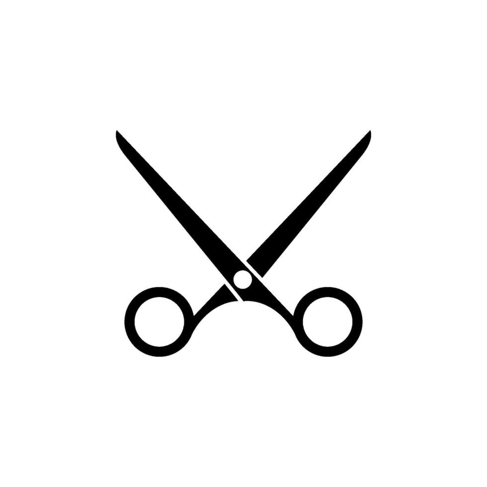 scissor icon vector design templates
