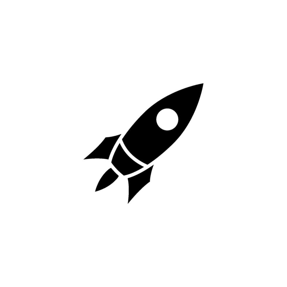 rocket icon design vector template