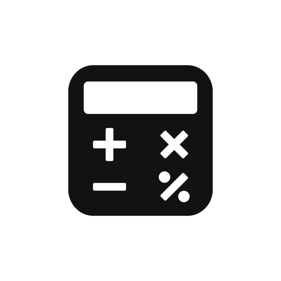 calculator  icon vector design template