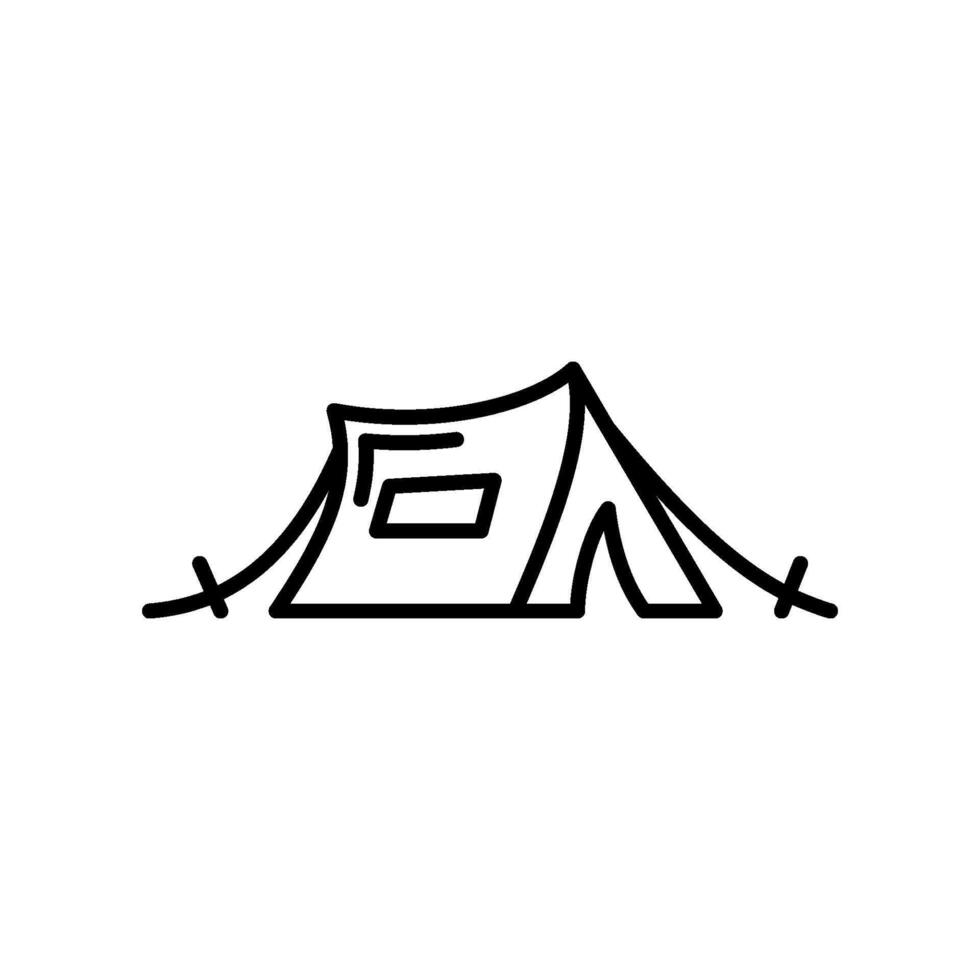 tent icon vector design templates