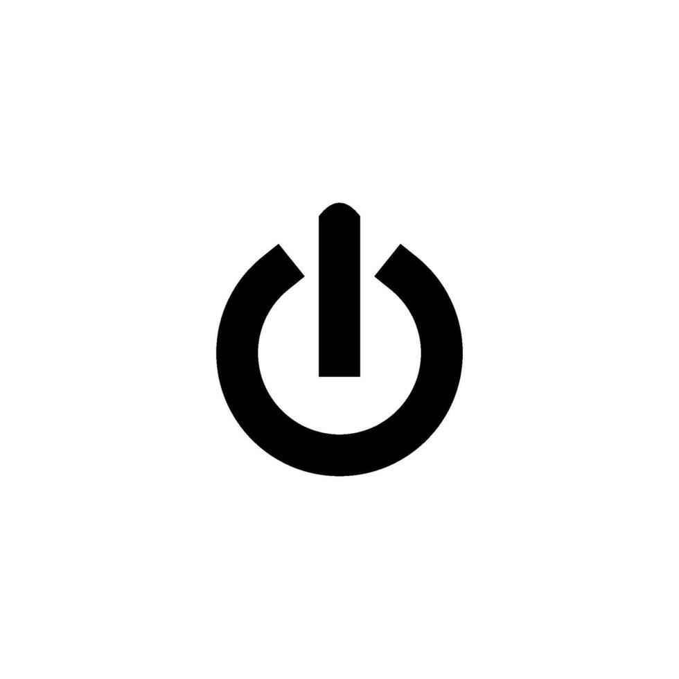 shutdown icon vector design template