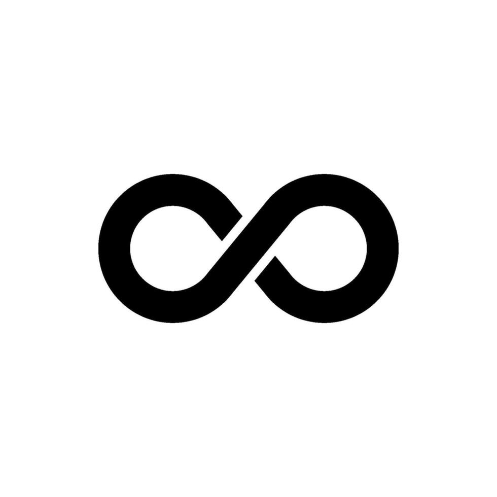 infinity icon vector design template