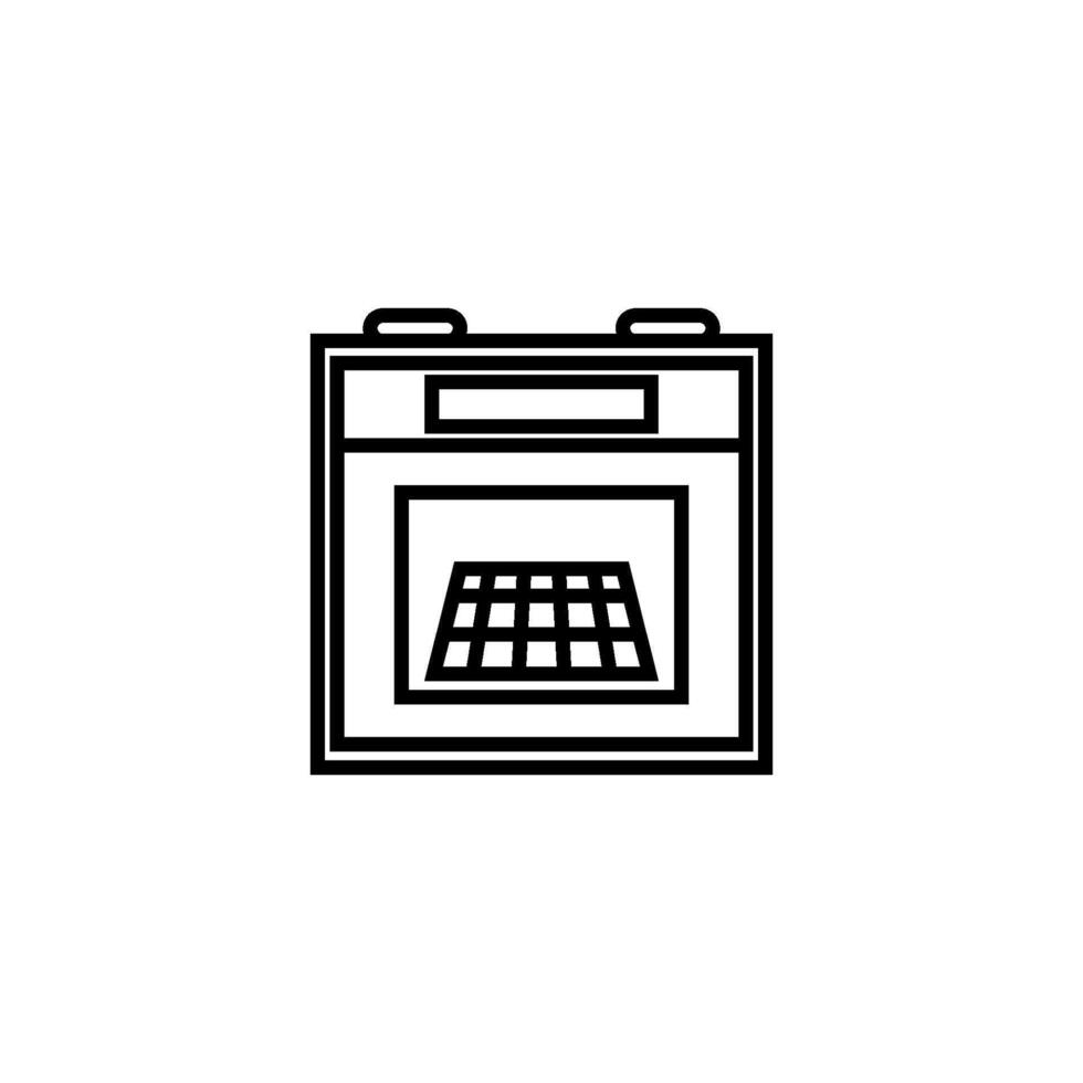 oven icon vector design templates