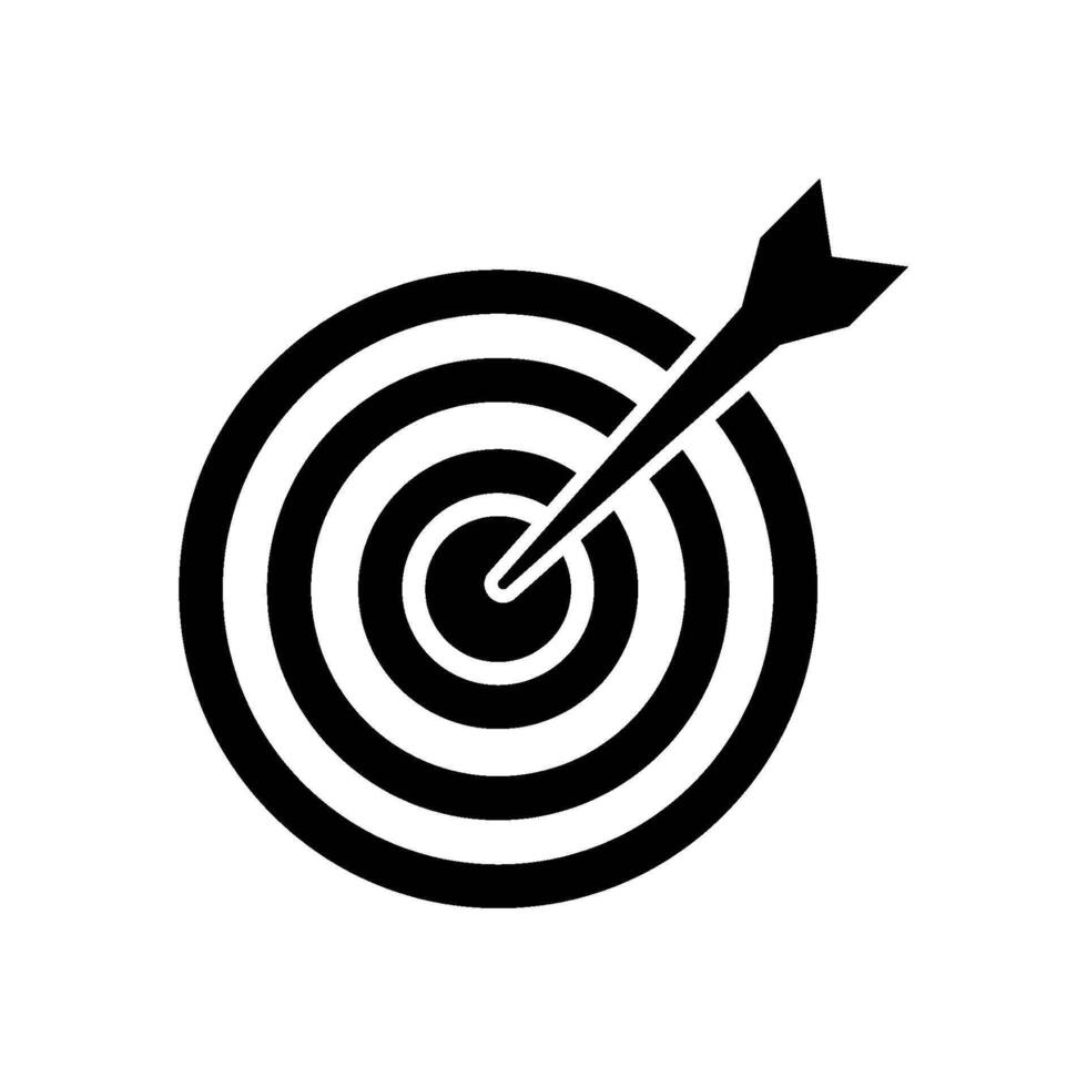 target icon vector design template