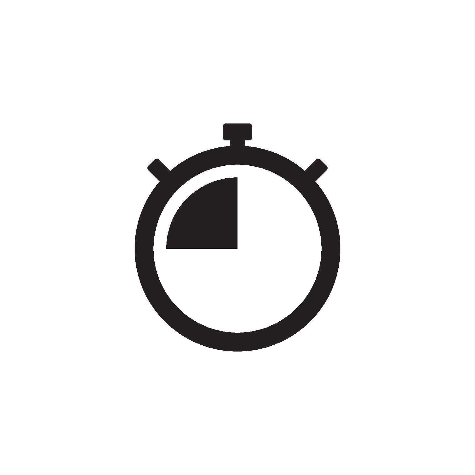 watch stop icon vector design template 40252212 Vector Art at Vecteezy