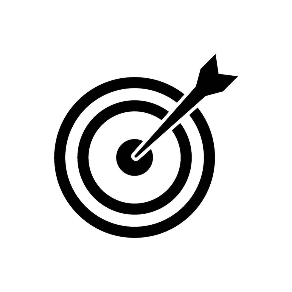 target icon vector design template