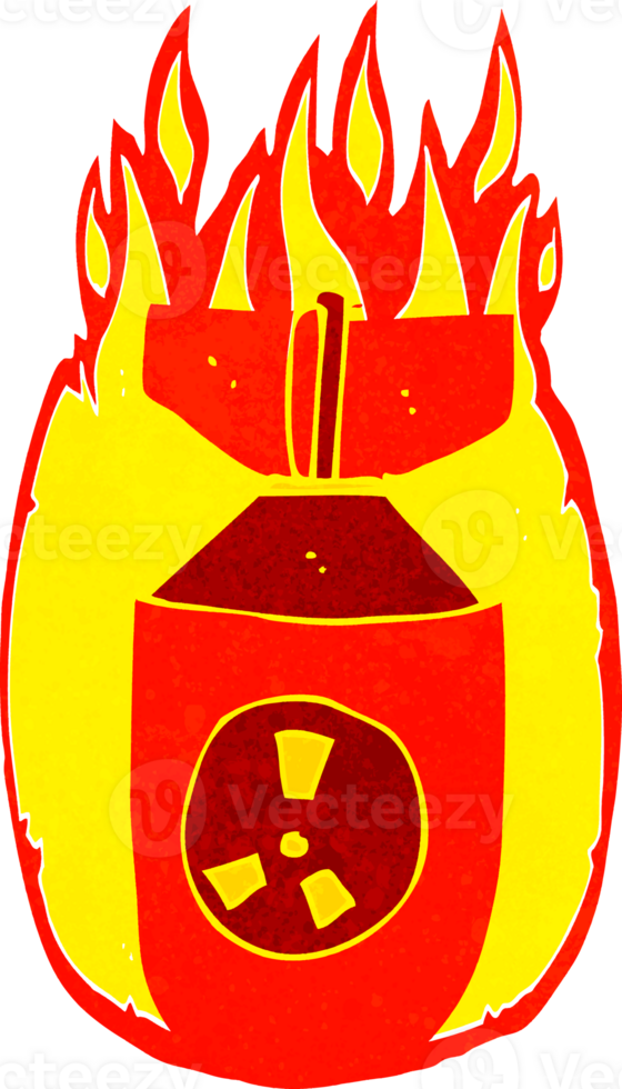 cartoon atom bomb png